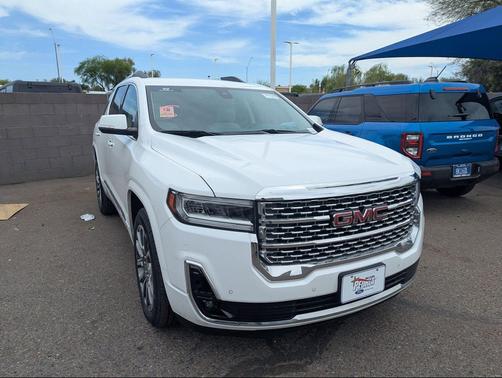 Summit White 2023 GMC Acadia Denali