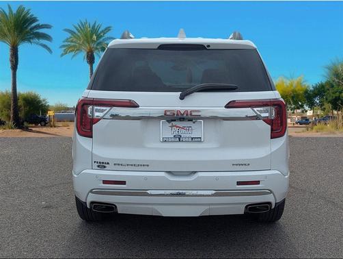 Summit White 2023 GMC Acadia Denali