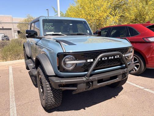 Lightning Blue 2021 Ford Bronco First Edition