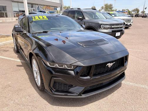Shadow Black 2024 Ford Mustang GT Premium