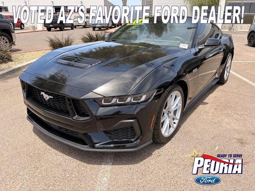 Shadow Black 2024 Ford Mustang GT Premium