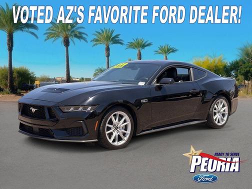 Shadow Black 2024 Ford Mustang GT Premium