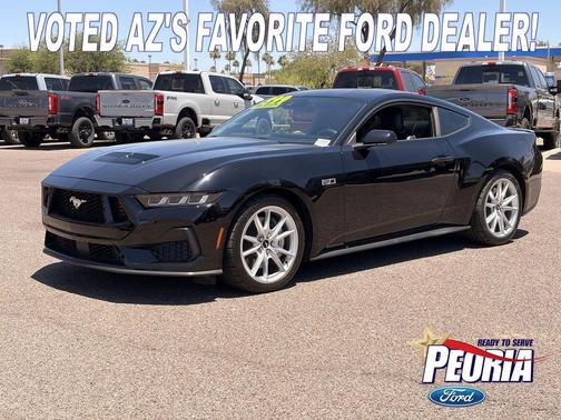 Shadow Black 2024 Ford Mustang GT Premium