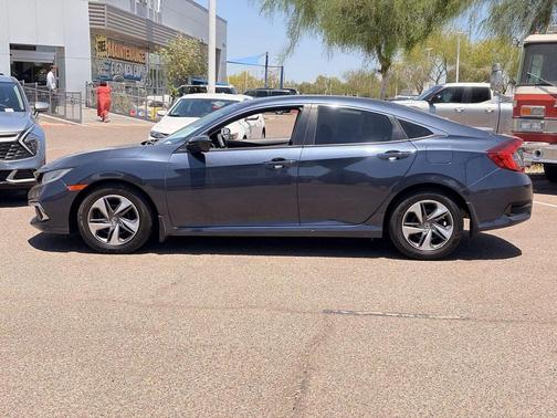 Black 2020 Honda Civic LX