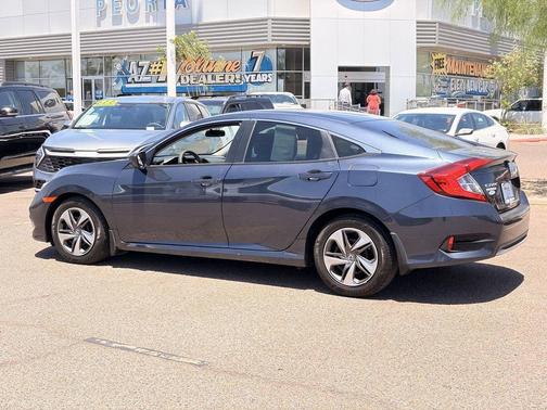 Black 2020 Honda Civic LX