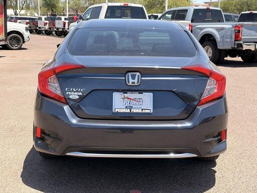 Black 2020 Honda Civic LX