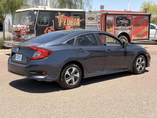 Black 2020 Honda Civic LX
