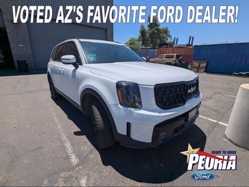 Glacial White Pearl 2024 Kia Telluride SX X-Line