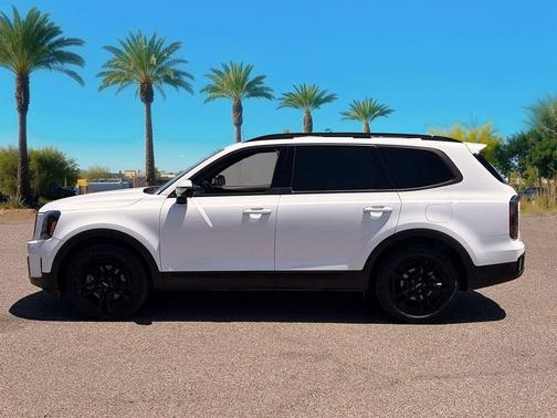 Glacial White Pearl 2024 Kia Telluride SX X-Line