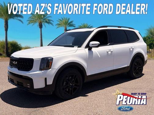 Glacial White Pearl 2024 Kia Telluride SX X-Line