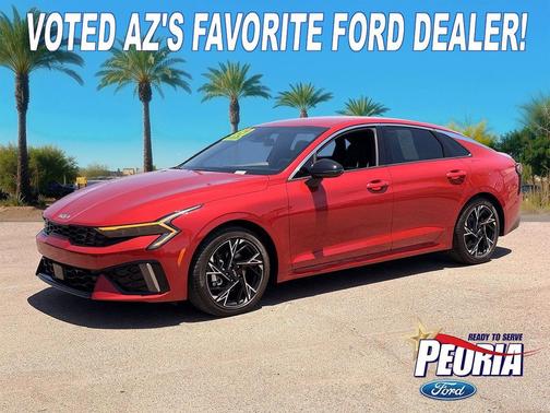Runway Red 2025 Kia K5 GT-Line
