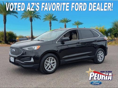 Agate Black 2024 Ford Edge SEL