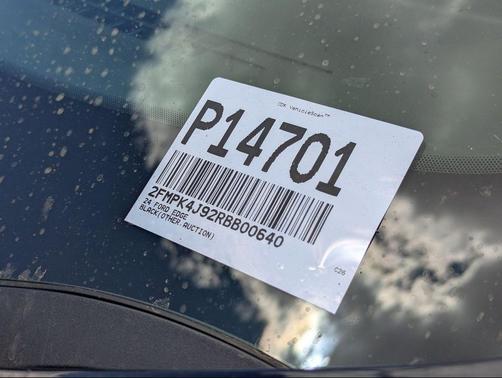 Agate Black 2024 Ford Edge SEL