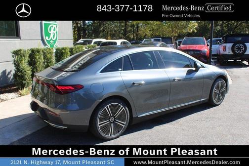 Selenite Gray Metallic 2023 Mercedes-Benz EQE 350+ Base