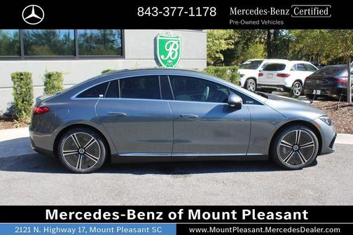 Selenite Gray Metallic 2023 Mercedes-Benz EQE 350+ Base