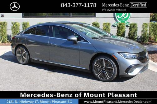Selenite Gray Metallic 2023 Mercedes-Benz EQE 350+ Base