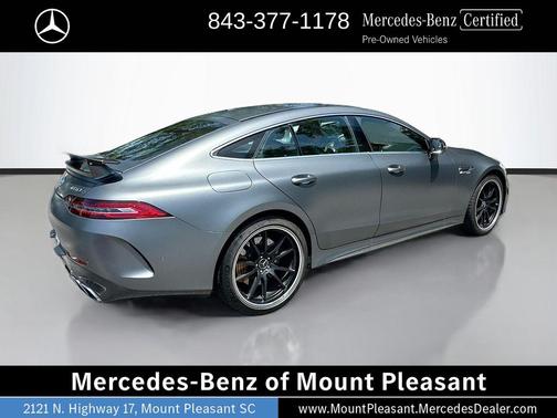 designo Selenite Gray Magno 2021 Mercedes-Benz AMG GT 63 S 4-Door