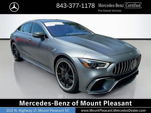 designo Selenite Gray Magno 2021 Mercedes-Benz AMG GT 63 S 4-Door