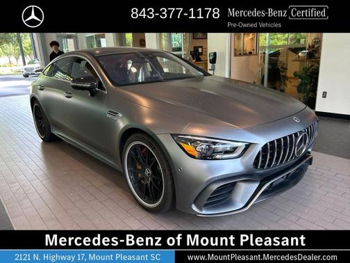 designo Selenite Gray Magno 2021 Mercedes-Benz AMG GT 63 S 4-Door