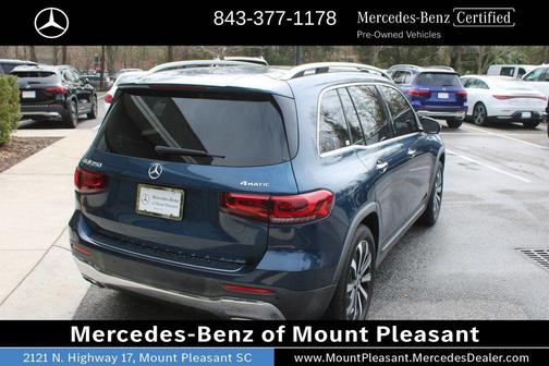 Denim Blue Metallic 2022 Mercedes-Benz GLB 250 Base 4MATIC