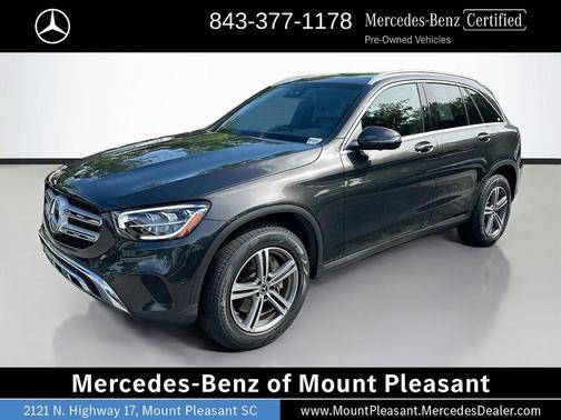 Graphite Gray Metallic 2022 Mercedes-Benz GLC 300 Base