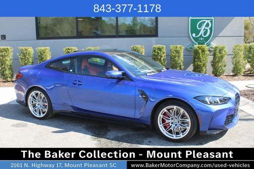 Portimao Blue Metallic 2025 BMW M4 Base