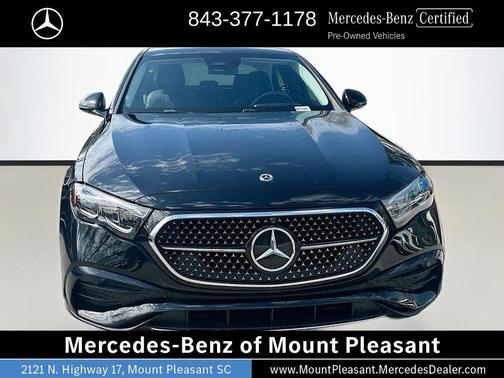 Black 2025 Mercedes-Benz E-Class E 350