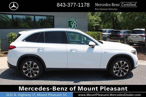 Polar White 2025 Mercedes-Benz GLC 350e Base 4MATIC
