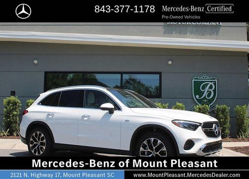 Polar White 2025 Mercedes-Benz GLC 350e Base 4MATIC