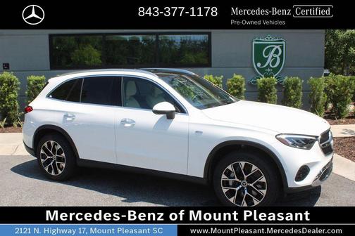 Polar White 2025 Mercedes-Benz GLC 350e Base 4MATIC