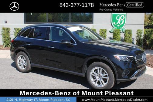 Black 2025 Mercedes-Benz GLC 300 Base