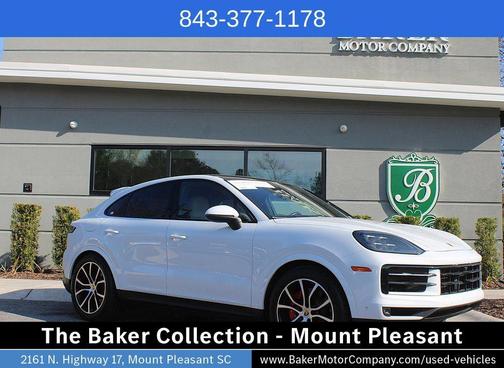 Carrara White Metallic 2024 Porsche Cayenne S Coupe AWD
