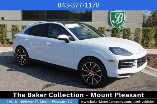 Carrara White Metallic 2024 Porsche Cayenne S Coupe AWD