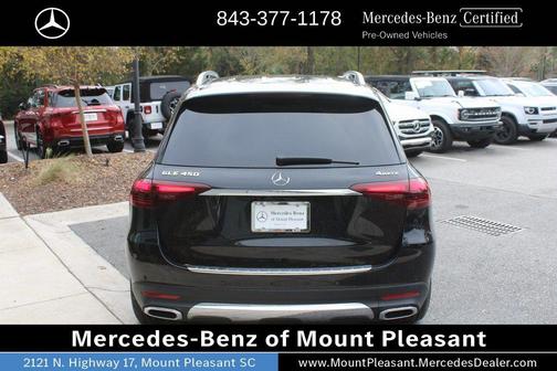 Obsidian Black Metallic 2025 Mercedes-Benz GLE 450 4MATIC