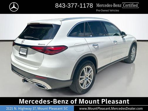 Polar White 2023 Mercedes-Benz GLC 300 Base 4MATIC