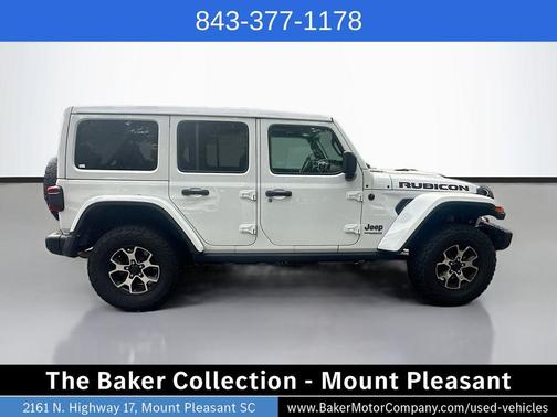 Bright White Clearcoat 2020 Jeep Wrangler Unlimited Rubicon