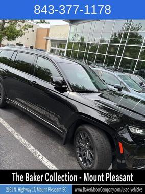 Diamond Black 2025 Jeep Grand Cherokee L Summit