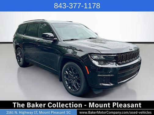 Diamond Black 2025 Jeep Grand Cherokee L Summit