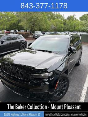 Diamond Black 2025 Jeep Grand Cherokee L Summit