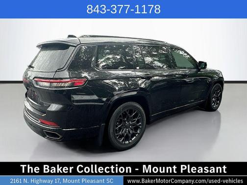 Diamond Black 2025 Jeep Grand Cherokee L Summit