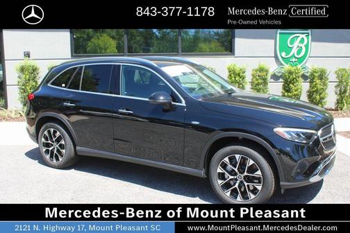 Black 2025 Mercedes-Benz GLC 350e Base 4MATIC