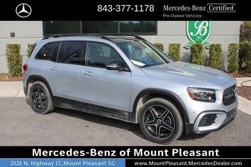 Cirrus Silver Metallic 2025 Mercedes-Benz GLB 250 Base