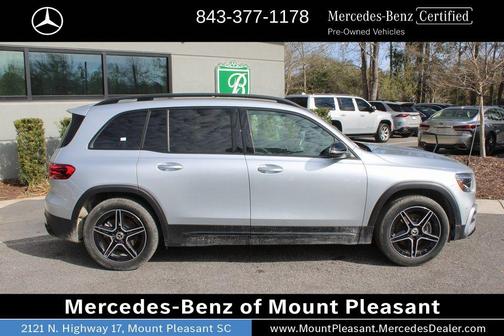Cirrus Silver Metallic 2025 Mercedes-Benz GLB 250 Base