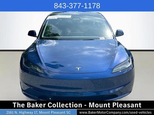 Deep Blue Metallic 2024 Tesla Model 3 Long Range