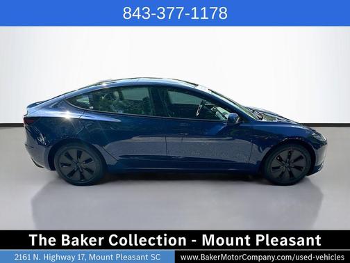 Deep Blue Metallic 2024 Tesla Model 3 Long Range