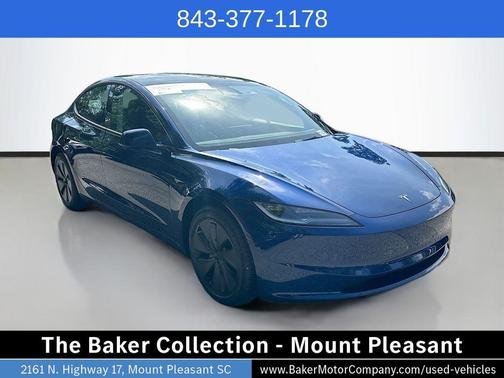 Deep Blue Metallic 2024 Tesla Model 3 Long Range