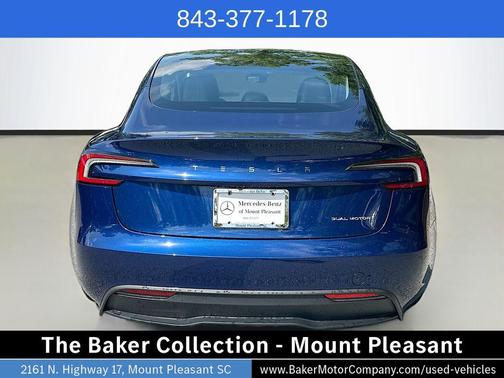 Deep Blue Metallic 2024 Tesla Model 3 Long Range