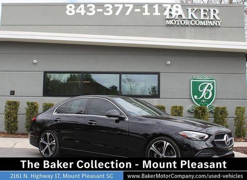 Black 2025 Mercedes-Benz C-Class C 300
