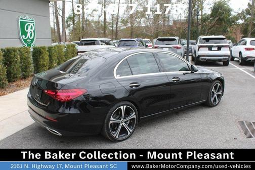 Black 2025 Mercedes-Benz C-Class C 300