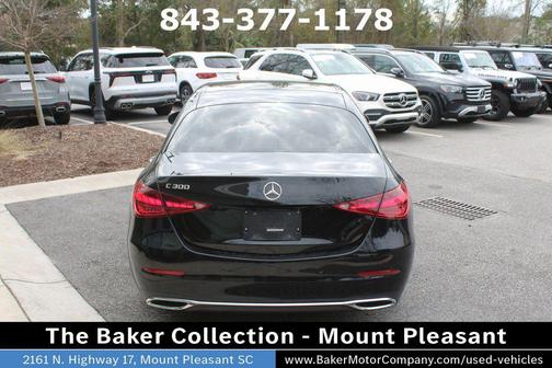 Black 2025 Mercedes-Benz C-Class C 300